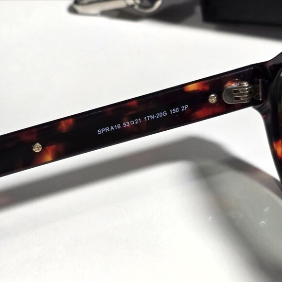 Prada PRA 16 Havana Sunglasses - Picture 3 of 6